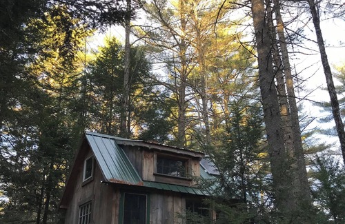 Liberty Cabin | Secluded 1-bedroom cabin in Liberty with pond frontage