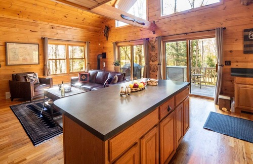 Otis House | Secluded Cabin On Acres Of Woods Lake Access