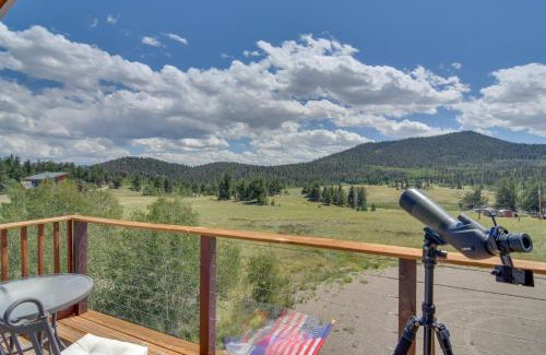Stagetop House | Secluded Jefferson Cabin with Deck and Mountain Views!