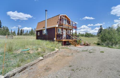 Stagetop House | Secluded Jefferson Cabin with Deck and Mountain Views!