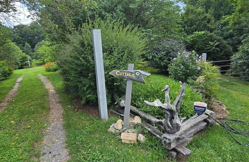 Hendersonville Cottage | Secluded Treasure by the Woods in Apple Country