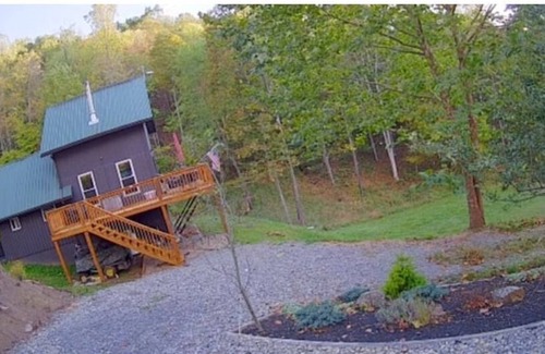 Ronceverte Cabin | Second Creek Cabin - Rustic Mostly 20 Wooded Acres