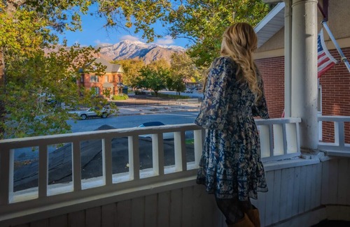 Ogden Apartment | Second floor balcony · Madison Place Apt #3 - Second floor with balcony!