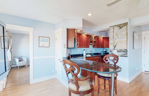 Ogunquit Condo | Second-floor condo with gorgeous ocean view - walk to town, beach & lighthouse