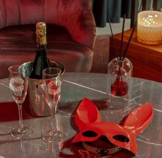 Praga Polnoc Apartment | Secret BDSM - Stylowy i klimatyczny apartament dla dorosłych, klimatyzacja, parking podziemny, pełne wyposażenie
