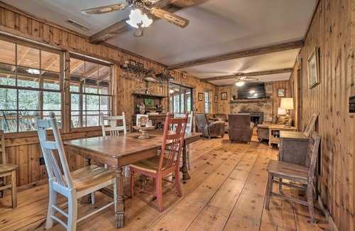 Lakemont House | Seed Lake Home on 14 Acres with Boat Dock and Kayaks!