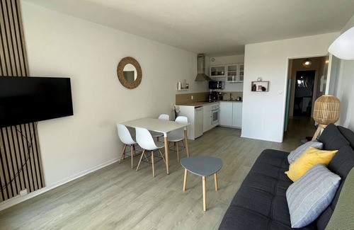 Le Penon Apartment | Seignosse Ocean, beautiful renovated apartment OCEAN VIEW 150m from the beach, ideal family