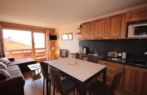 Les Saisies Apartment | Seizures: Studio - Separate cabin - 26 m2 garage and breathtaking view