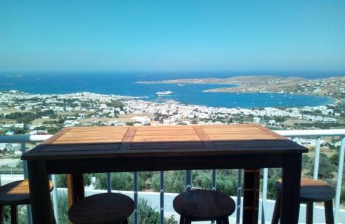 Paros House | Semi-detached house on the heights of Parikia - Exceptional view of the Cyclades