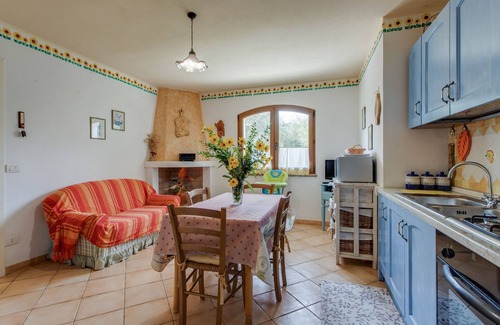 Bari Sardo Apartment | Serene Apartment "Hibiscus - Villa Teresa" with Terrace, Wi-Fi & Mountain View