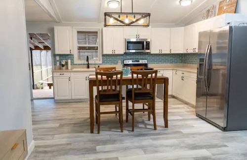 Freeport House | Serene Home with PRIVATE Pool - Near Beaches - Dog Friendly - Firepit&Large Yard