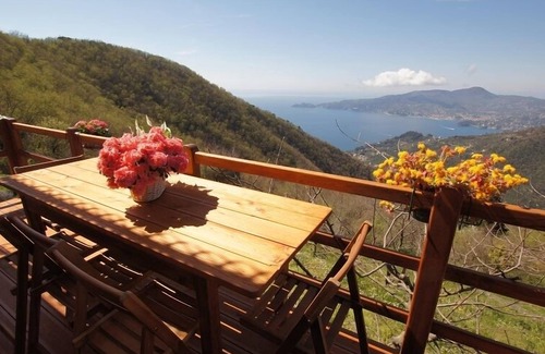 San Colombano Certenoli Villa | Sestri Levante, Ligurian 6 persons apartment, view on Portofino
