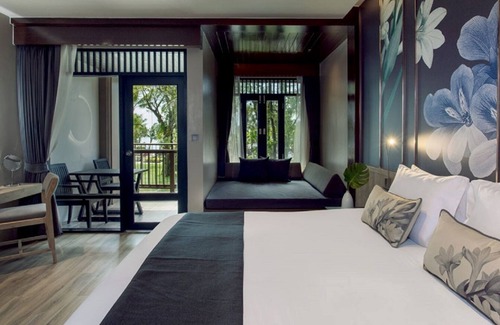 Khuekkhak Resort | (SHA+)Spacious Deluxe Seaside with 2 Queen Beds(DS8)