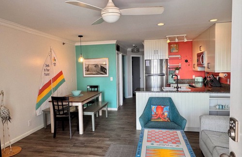 Ocean Isle Beach Condo | Shells In Your Pocket - Oceanfront Condo - Private Deck, Pool, Beach