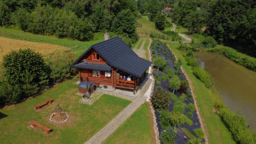 gmina Tarnowiec House | Siedlisko Sielska Dolina Nad Stawem luksusowy domek całoroczny z klimatyzacją