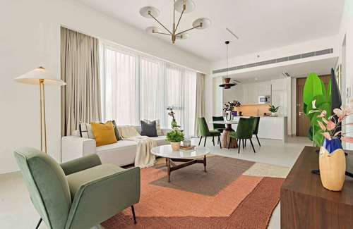 Al Safa Apartment | Silkhaus Luxury 1BR Stay | Canal Front in Al Wasl