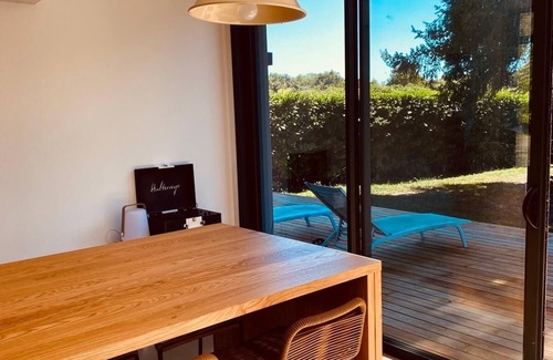 Angresse Condo | Single storey house (new housing) on wooded land. 8 minutes from the beaches.