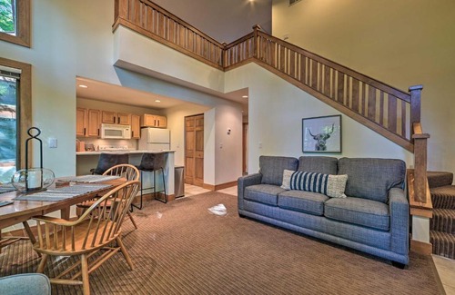 Boyne Falls Apartment | Ski-In and Ski-Out Boyne Mountain Condo on Boyneland!