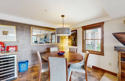 Steamboat Springs Condo | ski-in/out condo with fireplace, washer/dryer, pool, & hot tubs