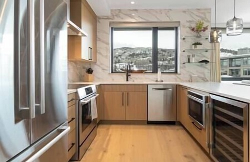 Avon Apartment | Ski In/Out Riverfront Resort. Pool & Gondola. Mountain Views