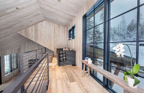 Whitefish House | Ski-in/Ski-out Luxury House: Game Room, Lake View