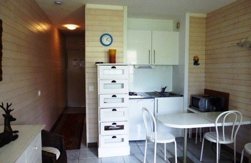 Arette Apartment | Ski-In/Ski-Out Studio for 5 with Mountain Views, Free Parking, and Ski Locker