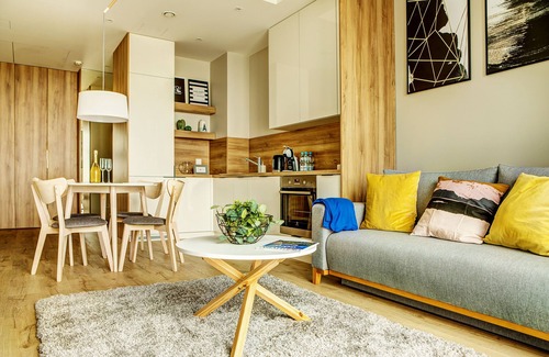 Krzyki Apartment | Sky Tower Apartments by Michał & Piotr