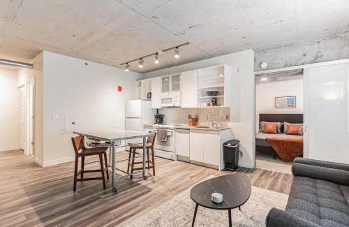 Gateway District Apartment | Sleek downtown Cleveland apartment