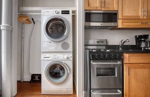 Nolita Apartment | Sleek Nolita 1BR w/W/D, nr SoHo, by Blueground