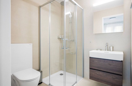 Sihlfeld Apartment | Sleek Wiedikon 1.5 Room w/Storage & W/D, 1 min to Market, by Blueground