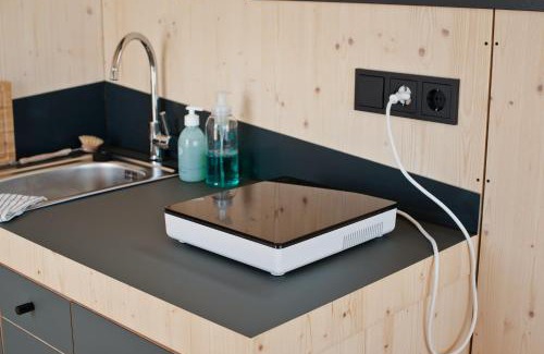Horum House | Sleep Space 1 - Green Tiny Spot Friesland