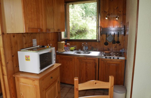 Saint-Chaffrey Apartment | Small duplex chalet with garden