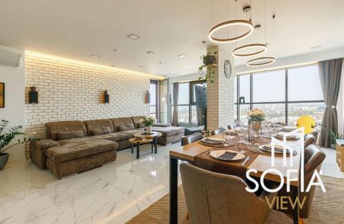 Sofia Apartment | Sofia View - By Metro, Kids Room, Huge Terrace, 2 Garages, PS5, Playground, BBQ, 24h Security