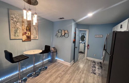 Douglasville House | Solo Private Lux Studio w freestanding bathtub.n