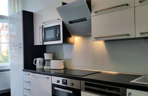 Karlovy Vary Apartment | Something special: all-new designer flat in an historic villa, close to the shopping area