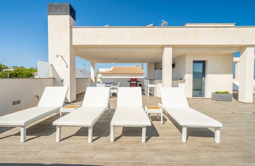 Son Serra de Marina Villa | Son Serra Paradise, Beachfront Villa with Pool