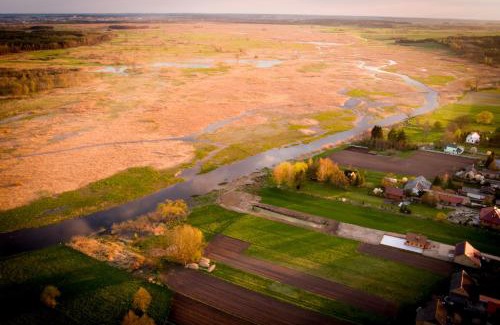 gmina Łapy House | Sosnowy domek w rezerwacie nad Narwią