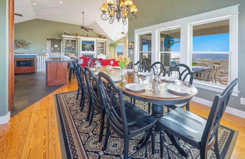 Wind Over Waves House | Soundfront Salvo Home w/Saltwater Pool, Hot Tub, Elevator, Theater, Tiki Bar