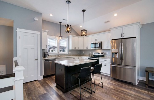 Monteray Shores House | Soundside home in Corolla w/pool, hot tub, & plenty of community amenities!