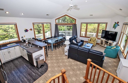 Monteray Shores House | Soundside, Hot Tub, Community Amenities, MS2, Catchin Waves