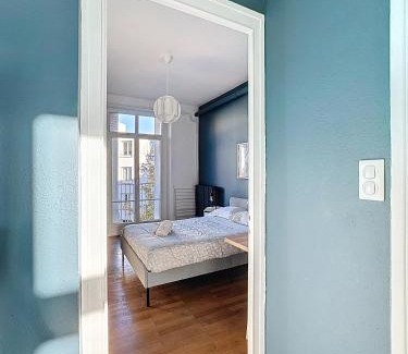 Clermont-Ferrand Apartment | Spacieux 5 chambres, 10 couchages, tout équipé B