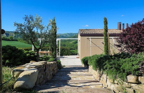 Montefiore Conca Apartment | Spacious Countryside Retreat