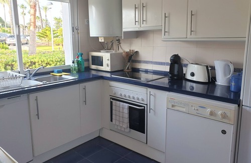 Casares del Mar House | Spacious 2 bed, 2 bath frontline beach house. Sea & pool views metres from sea