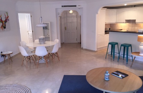 Nikki Beach Apartment | Spacious 2 bedroom apartment, great pool, 150m from beach, part of Alanda Club