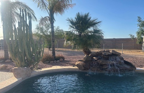 Wittmann House | Spacious 3-Bed Home with Office, Pool, Spa & Horse Amenities