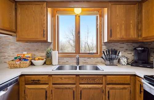 Maple Grove House | Spacious 4 BR with King Suite, 3 BA, 3 stall Garage, Game Rm, Prime Location