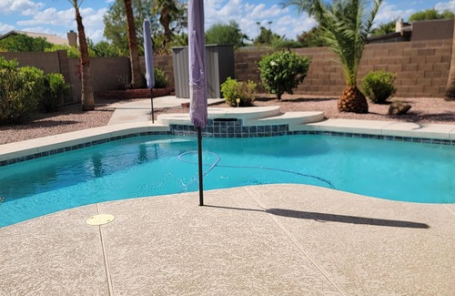 Golden Hills House | Spacious 5-bedroom house in Charming Mesa with Sparkling Heated Pool