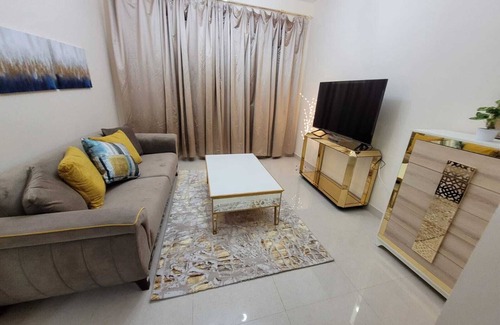 Sharjah Apartment | Spacious and Comfy 1 BR + 1 Living Room Apartment Near Sharjah University City