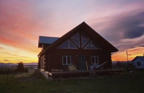 Ronan Cabin | Spacious Cabin fully furnished with beautiful views of the Mission Mountains.