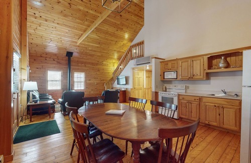 Northport Cabin | Spacious cabin w/full kitchen & fireplace -Enjoy a no WiFi Unplugged Experience